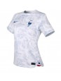Frankrike Olivier Giroud #9 Replika Borta Kläder Dam VM 2022 Kortärmad